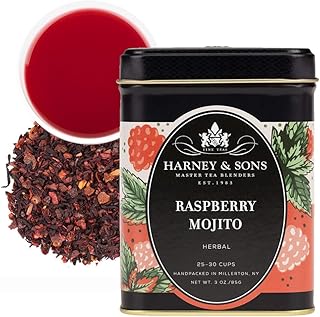Raspberry Mojito, Loose Leaf Tea, 3 ounce tin