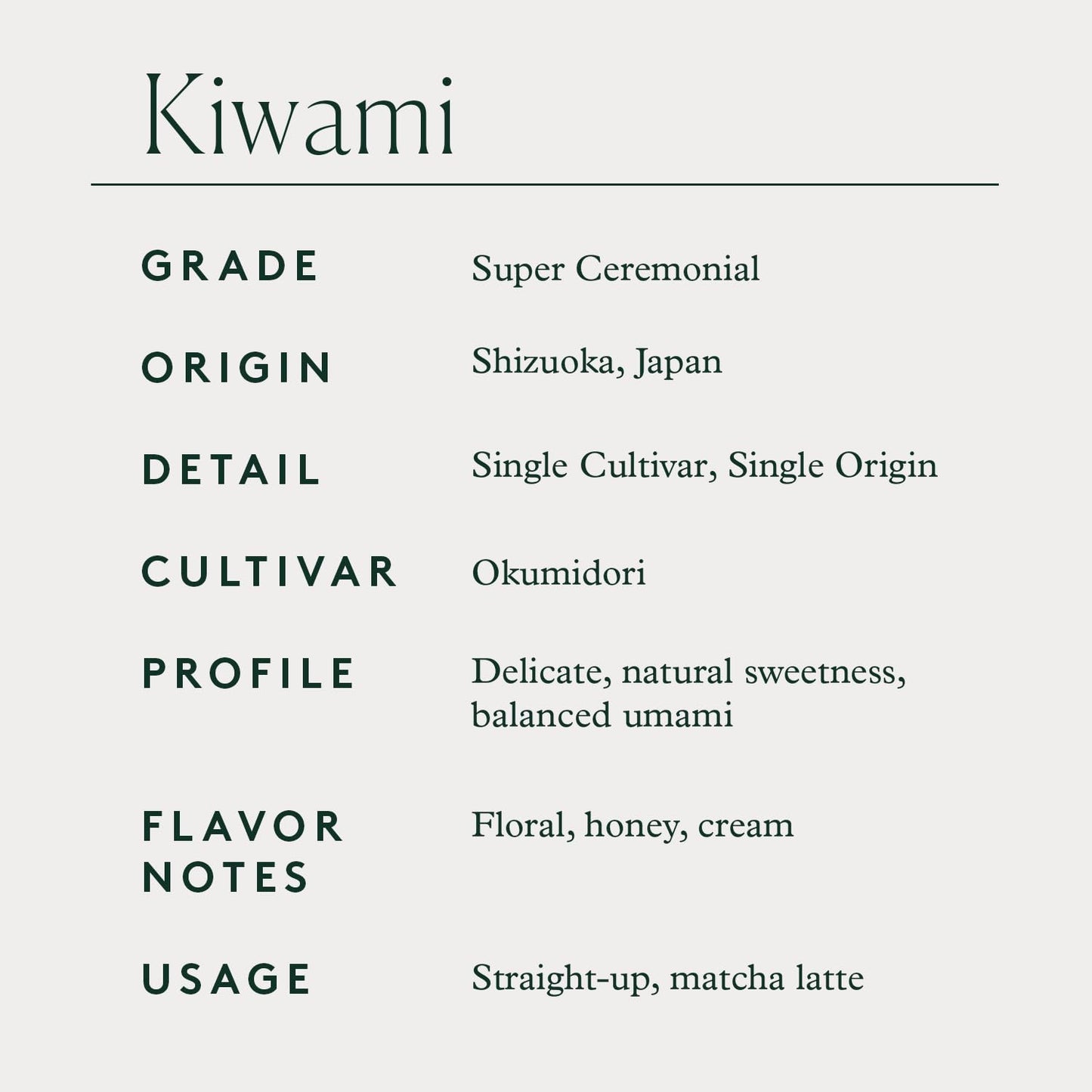 Matchaful - Kiwami - Single Origin, Super Ceremonial Matcha - 100g Bag | Fine Green Tea Powder, Direct-Trade From Shizuoka, Japan - Balanced with Flavor Notes of Floral, Honey, &amp; Cream