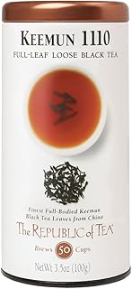 The Republic of Tea Black Full-Leaf Loose Tea (Keemun Black, 3.5 oz)