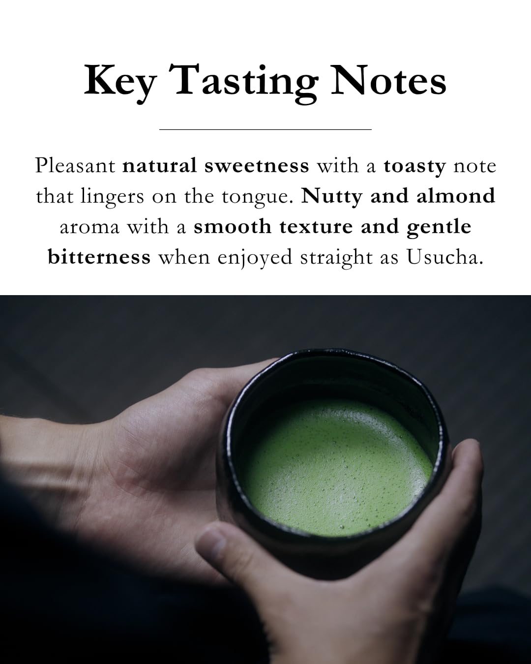 Emptea Okumidori Matcha Powder Ceremonial Grade (Organic), 1.06oz/30g | First Harvest from Kagoshima, Nutty Chocolaty Notes, Smooth and Creamy, Low Bitterness, Stone-milled