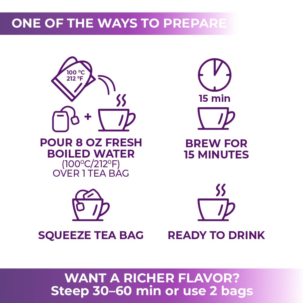 20 Bags Goat's Rue Tea Goats Rue Herb (Galega Officinalis L.) - 20 Count 1.5g Tea Bags French Lilac Ruda De Cabra