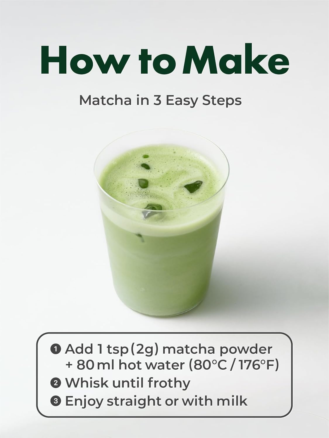 TAGASHIRA CHAHO "Uji no Kaori" Uji Matcha Green Tea Powder (30g/1.06oz) - Everyday Matcha, Delicious in Lattes, 100% Product of Japan