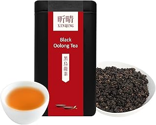 Xin Qing Black Oolong Tea Taiwan Red Oolong Tea Taiwan High Mountain Oolong Tea Loose Oolong Tea 150g/5.3oz