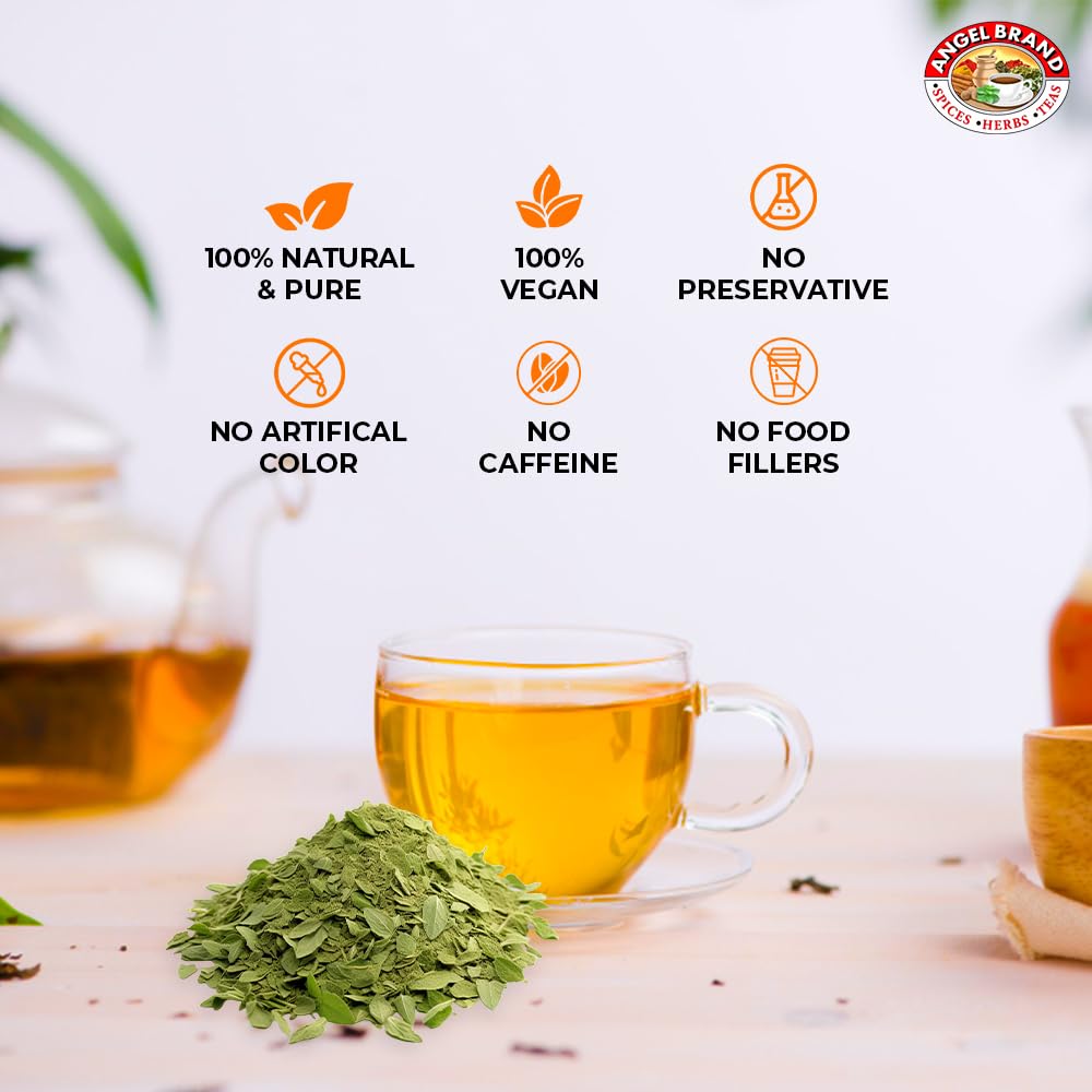 Moringa Leaf Tea Bags | 20 Count | 3 Pack | Refreshing Herbal Boost