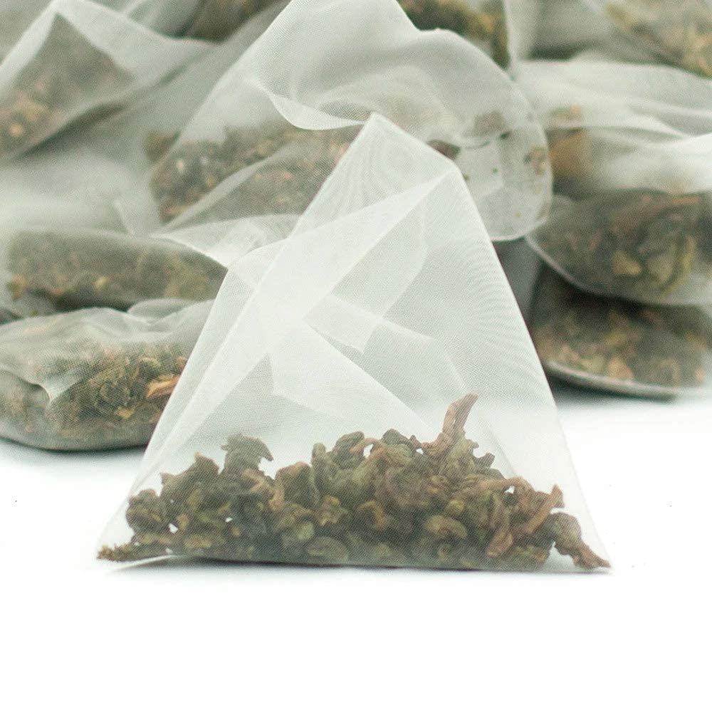 Decaf Oolong Tea Bags, Decaffeinated Hot or Cold Brew, Smoky, Woodsy, Nutty Notes Delicate Toasty Finish - 20 Decaf Oolong Tea Bags