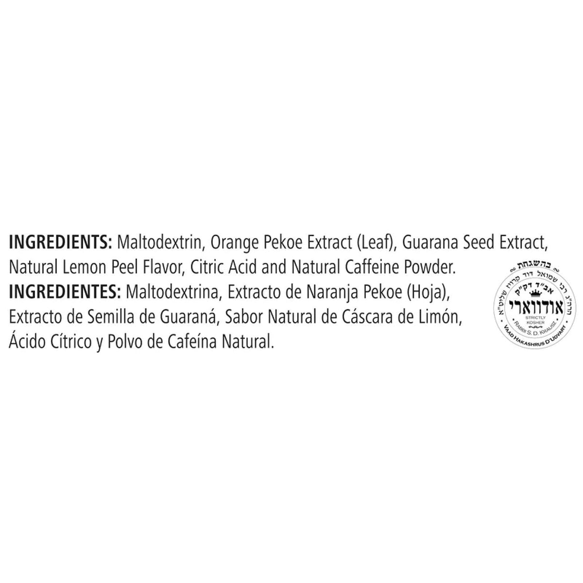 HERBALIFE NRG NATURE'S RAW GUARANA POWDER TEA 2.1 OZ