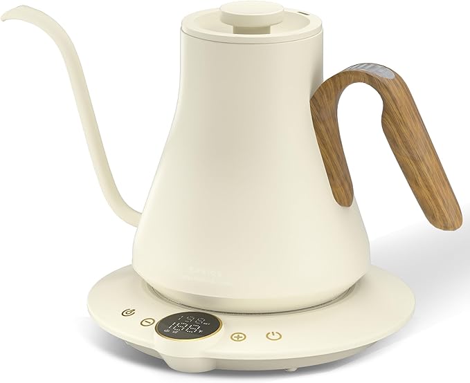 Cocinare FLOW B9 Gooseneck Electric Kettle, Precise Temperature Control for Pour-Over Coffee & Tea B