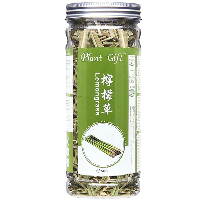 100% Lemongrass 35G/1.23oz Pure Lemongrass - Loose Leaf Wellness Herb Tea - Caffeine-Free - Fresh, Non GMO, Natural Dried Flowers Herbs for Soap Making, Syrup, Drinks lemon grass