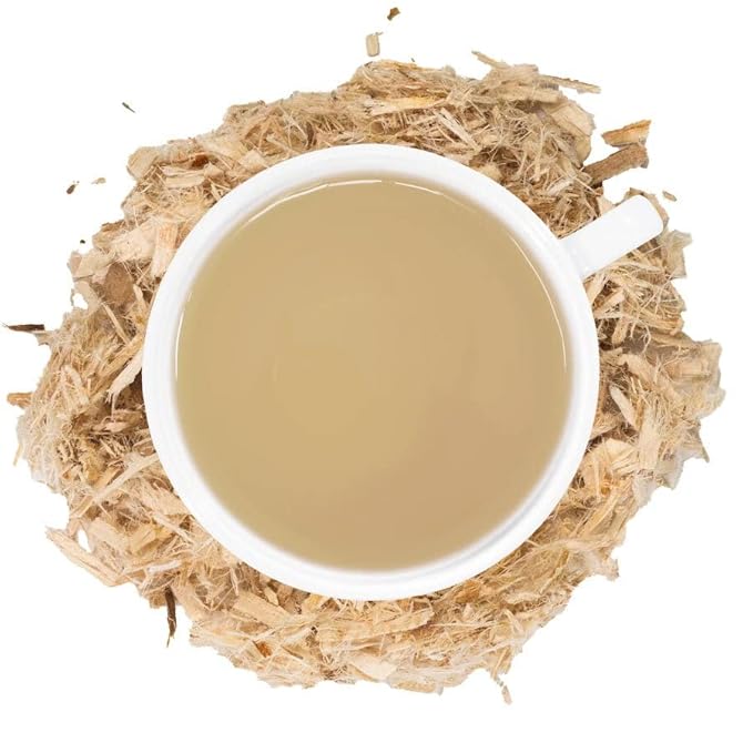 Organic Slippery Elm Loose Leaf Tea - 2oz Bag (Approx. 30 Servings), Full Leaf Tea Co.