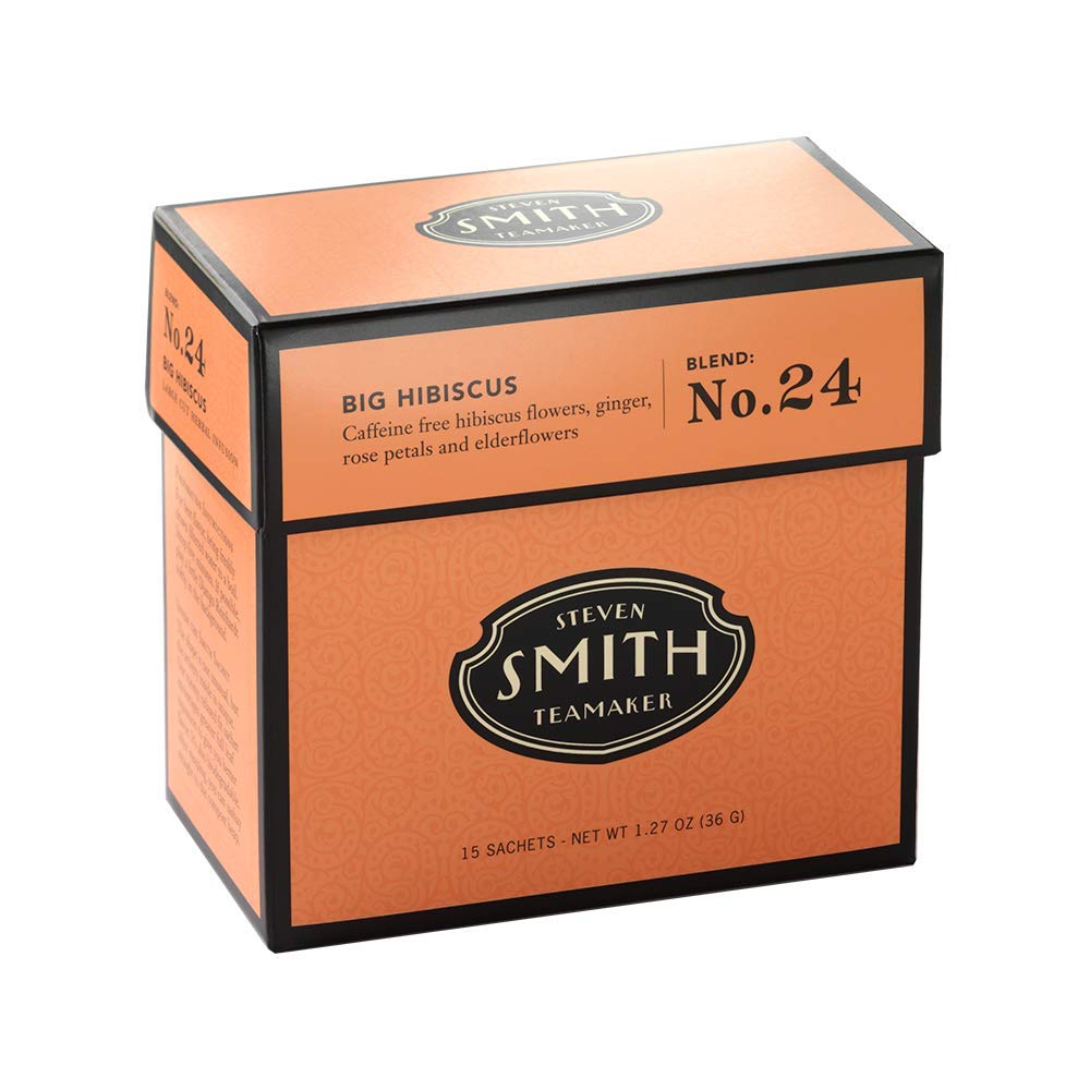 STEVEN SMITH TEAMAKER Big Hibiscus Herbal Infusion 15 Bags