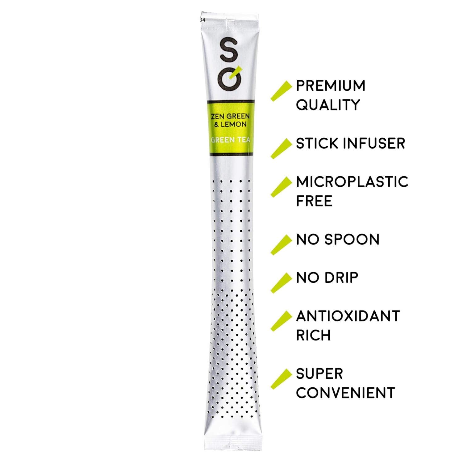 Sticksology Zen Green & Lemon Tea Sticks - Green Tea