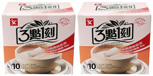 3:15pm - Original Milk Tea, 7.06 Oz - 10 Bags (Pack of 2)