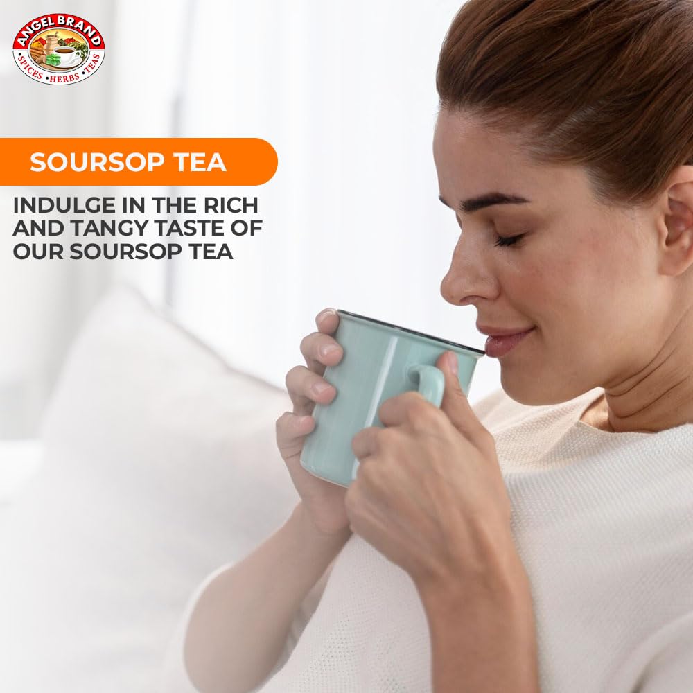 Soursop Graviola Tea Bags | 25 Count | 3 Pack | Immune Support Blend