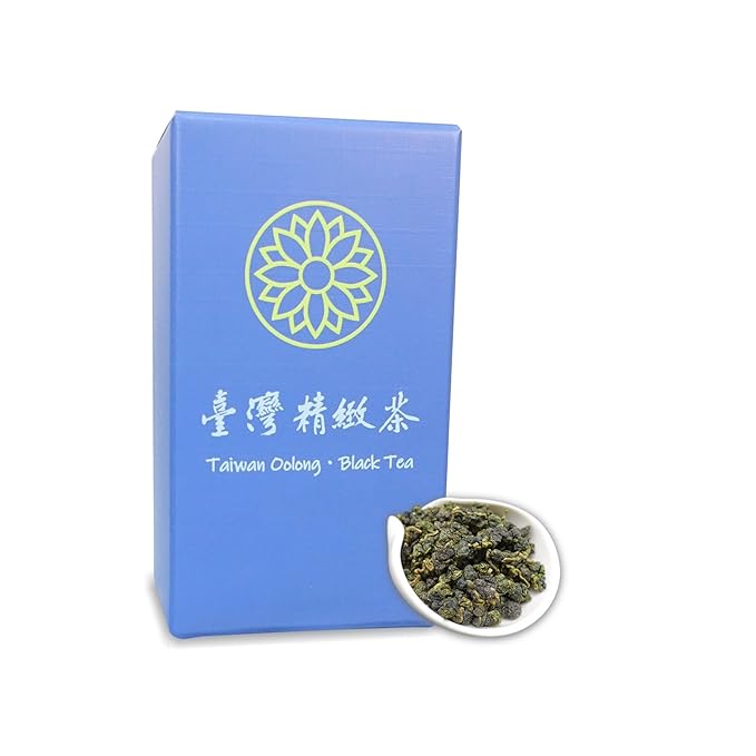 Trilliant-Fomsa Tea Milky oolong, high mountain Jin Xuan tea, hand-picked JinXuan, loose tea leaf, Taiwan gongfu tea, gift pack 4 oz, buttery and milky notes