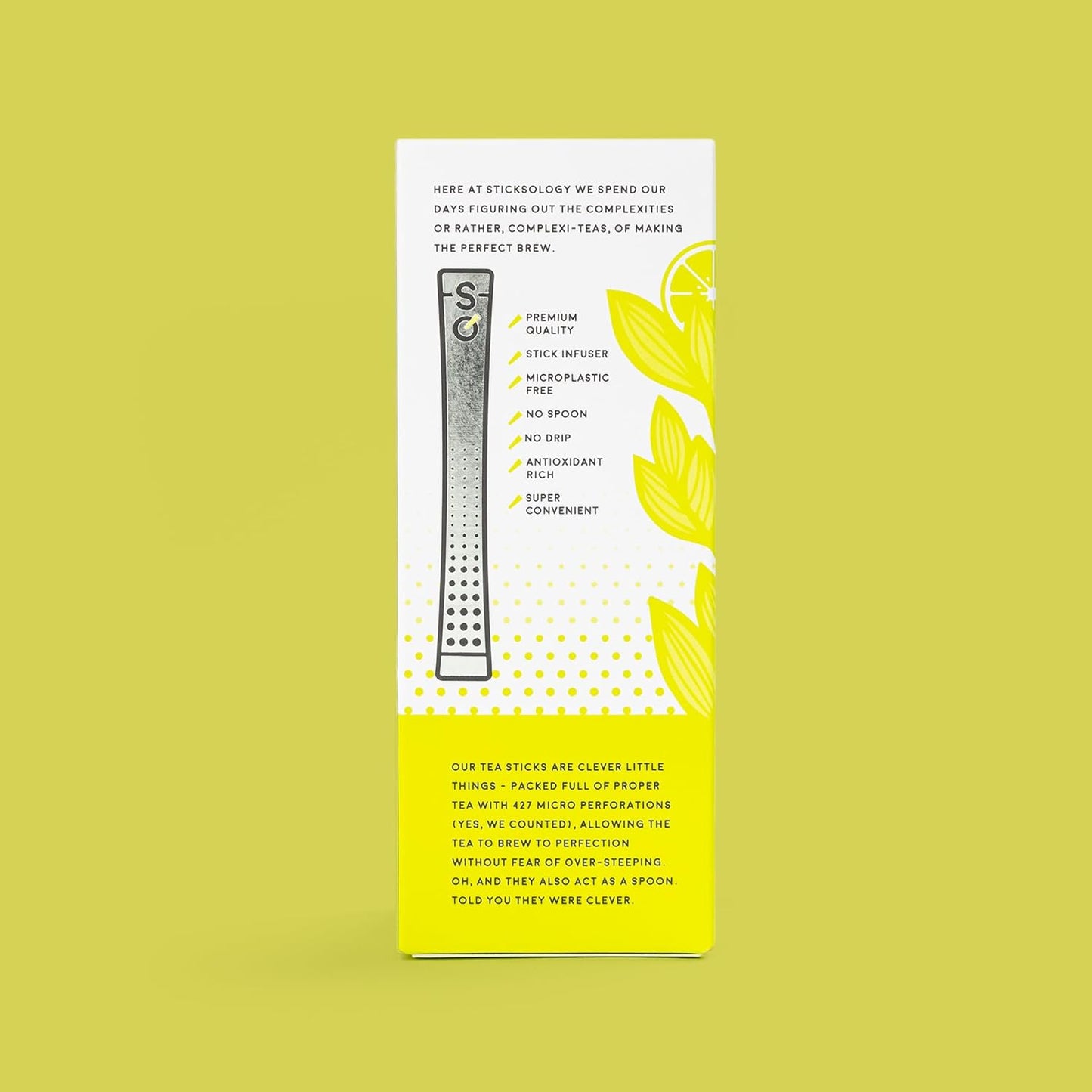 Sticksology Zen Green & Lemon Tea Sticks - Green Tea
