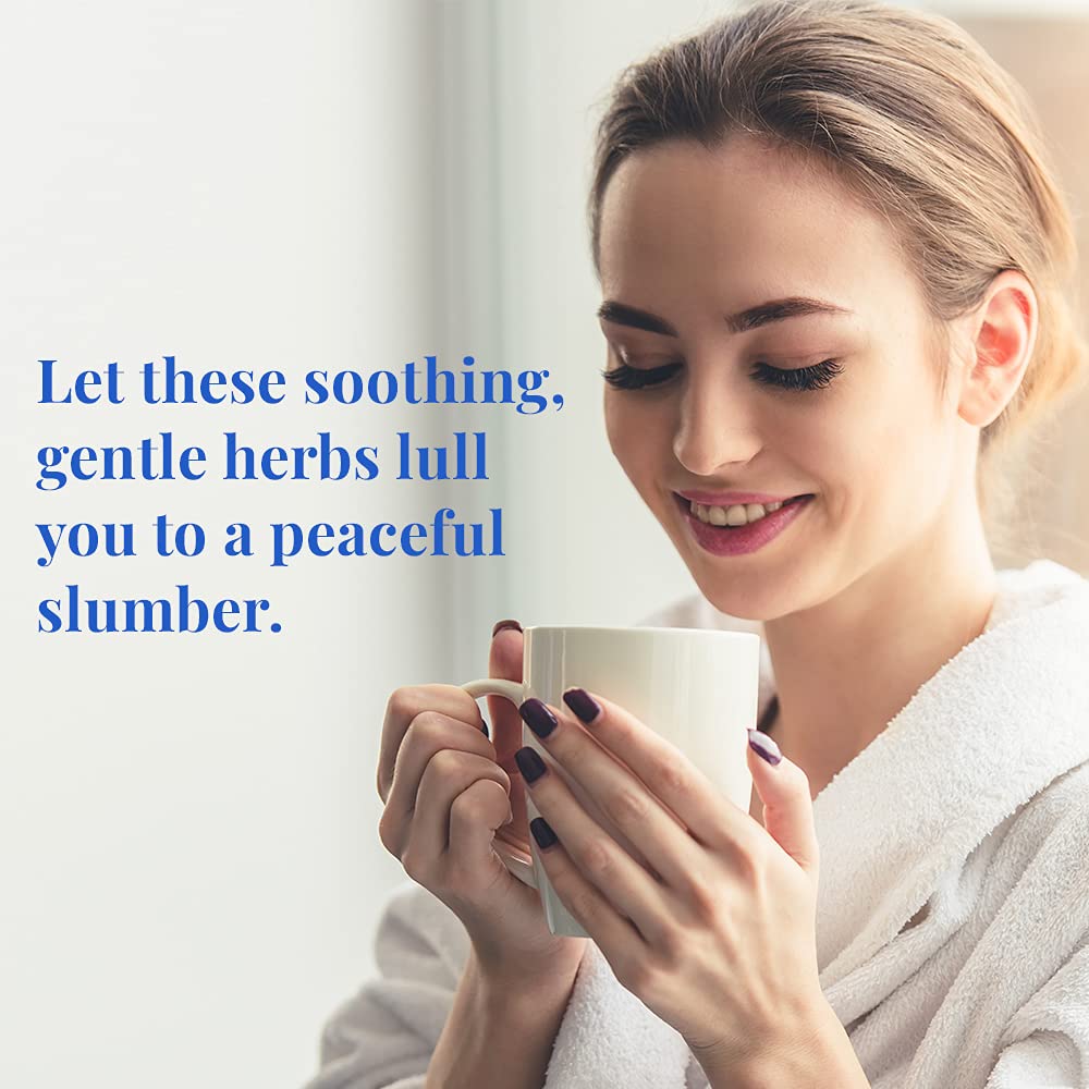 The Republic of Tea Be Well Get Some Zzz's No. 5 Herbal Tea, 36 Count | Caffeine Free. Suitable for day or evening sipping. Mellow and rounded with notes of cool mint and lively citrus.