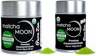 Premium Japanese Matcha from Uji, Kyoto – 30g Tin + 100g Tin for Traditional Tea Preparation