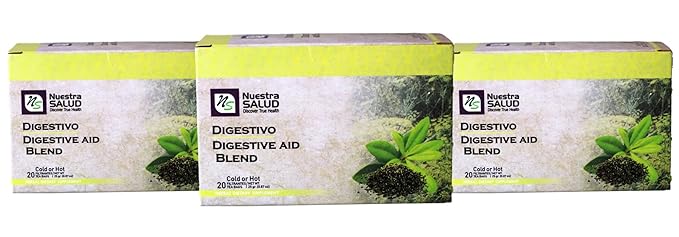 Digestive Tea Herbal Blend Digestivo Filter Tea Value Park (60 Tea bags)