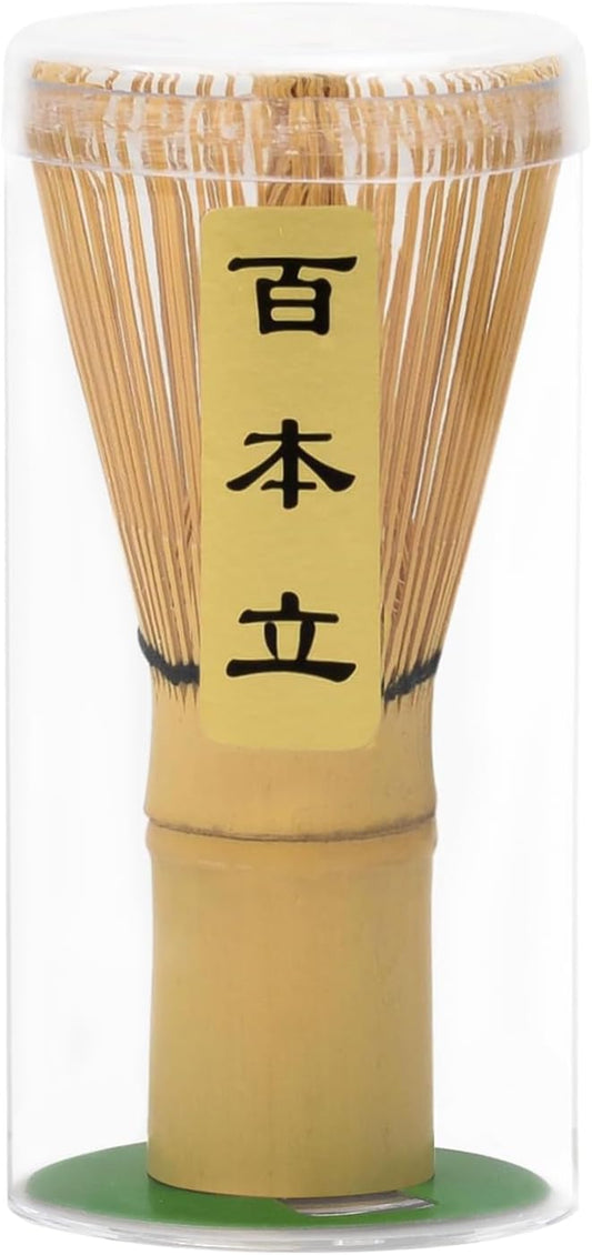 Bamboo Matcha Whisk for Matcha Tea Traditional Japanese Chasen Stirrer Wisk Mixer Brush Handcrafted Organic Matcha Preparation Tool for Frothy Fun