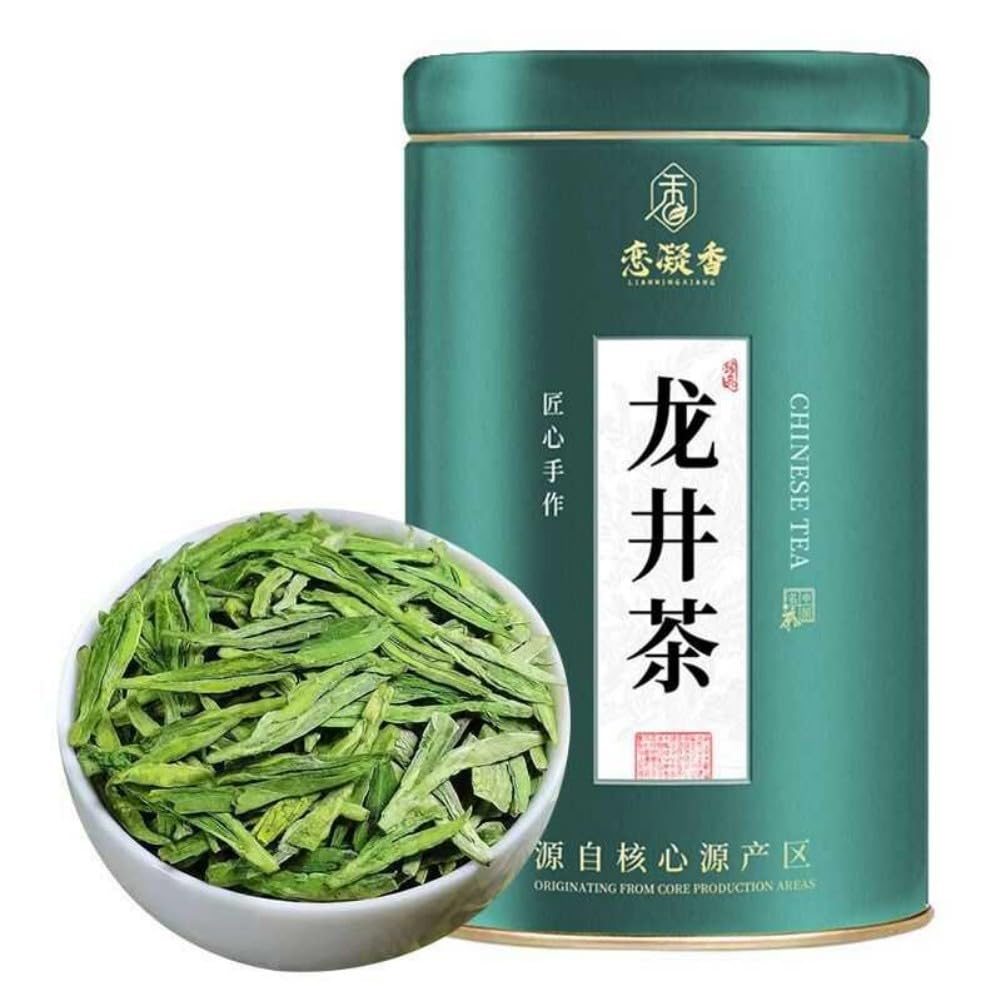 100% Natural Chinese Traditional tea 845/正宗高山(longjing tea) 龙井绿茶手采带芽型耐泡型2025新茶叶罐装