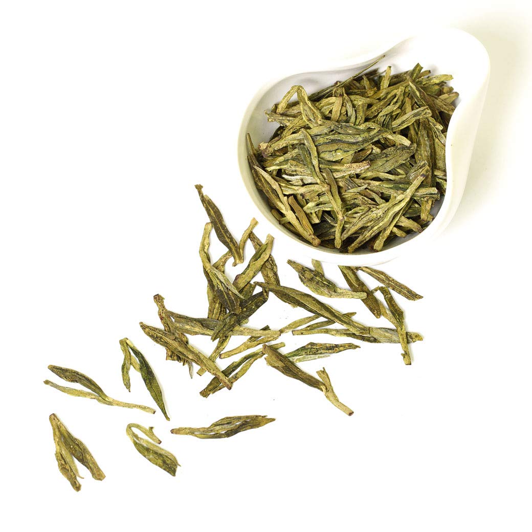 GOARTEA - Dragon Well Longjing Green Tea - 250g / 8.8oz Premium Grade - West Lake Dragonwell Green Tea - Loose Leaf Chinese Spring Xihu Long Jing