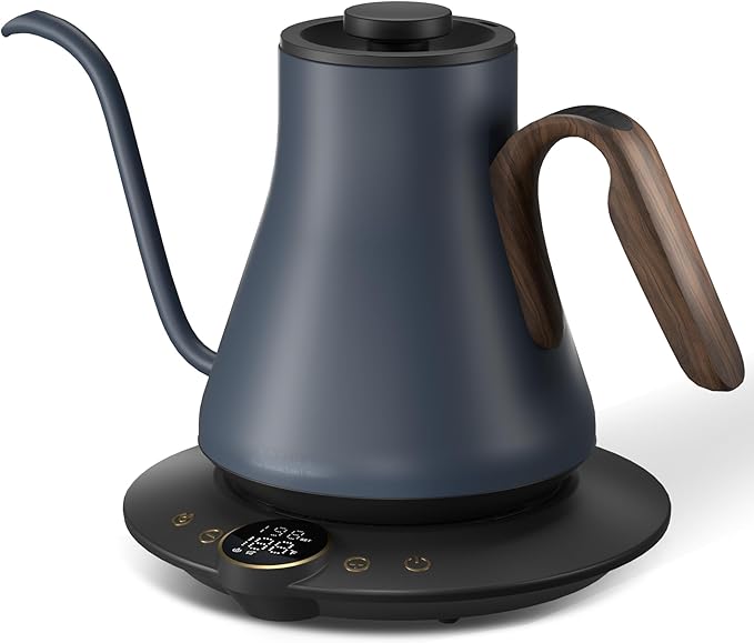 Cocinare FLOW B9 Gooseneck Electric Kettle, Precise Temperature Control for Pour-Over Coffee & Tea B