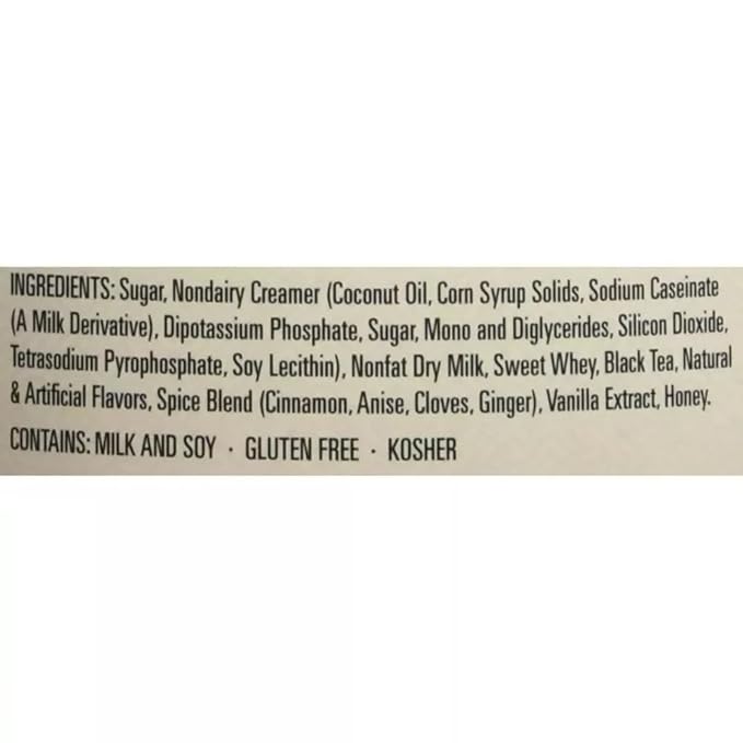 Pacific Chai Vanilla Chai Latte Powder Mix, Instant Hot, Iced or Blended Vanilla Chai Tea Latte, 3 lb (Pack of 1)