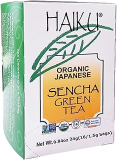 HAIKU Organic Sencha Teabags, 16 CT