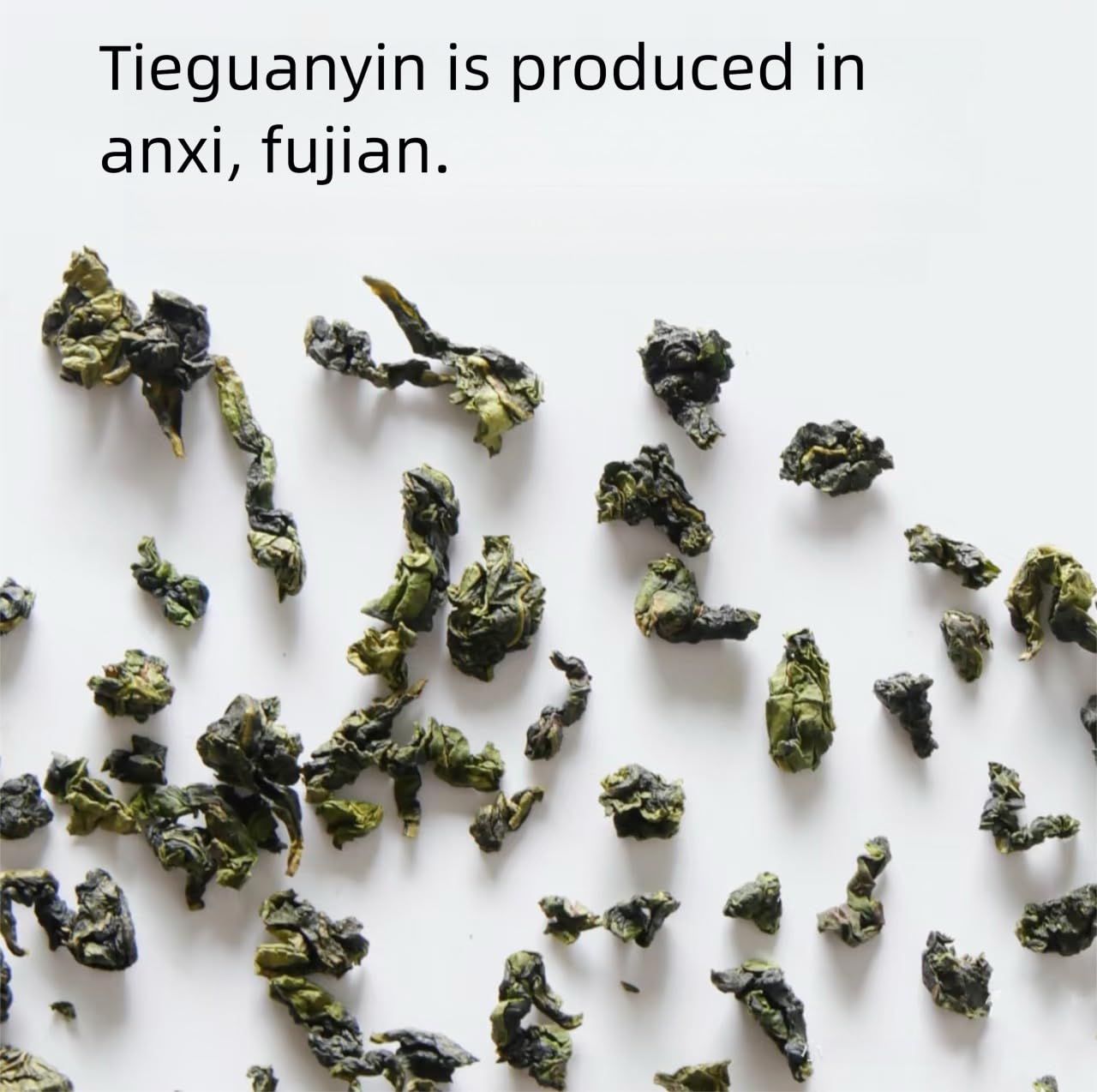 MOORCHOCO TieGuanYin Oolong Tea Loose Leaf, Iron Goddess of Mercy, 8.81 oz-250g, From Anxi Fujian (铁观音250g)