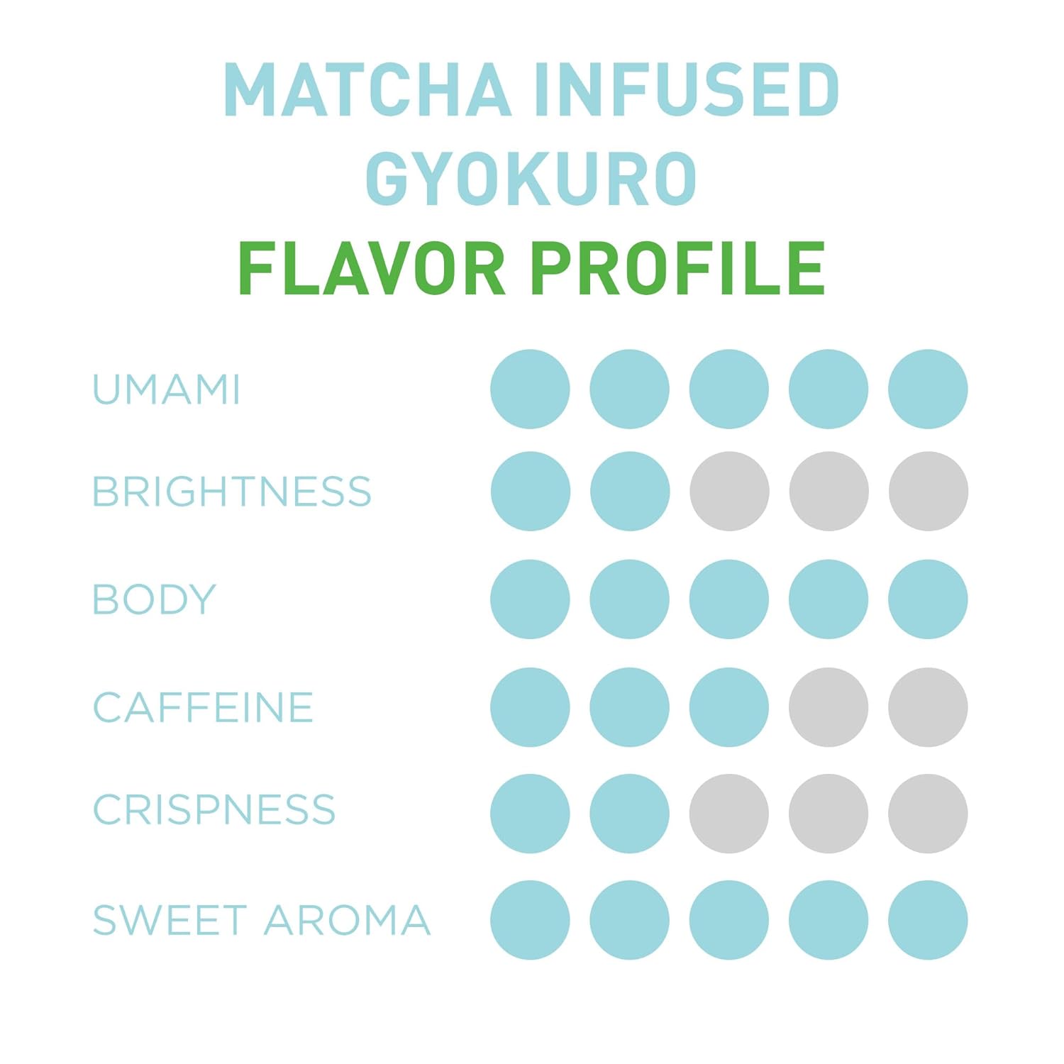 Aiya Organic Matcha Infused Gyokuro | Organic Ceremonial Matcha Green Tea, Organic Gyokuro | 10 Count