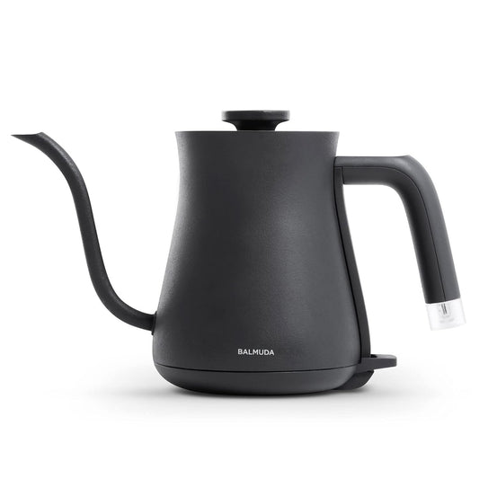 Balmuda The Kettle, Electric Gooseneck Kettle, Lightweight, Stainless Steel, 0.6L (20fl oz) Capacity, Neon Light Indicator