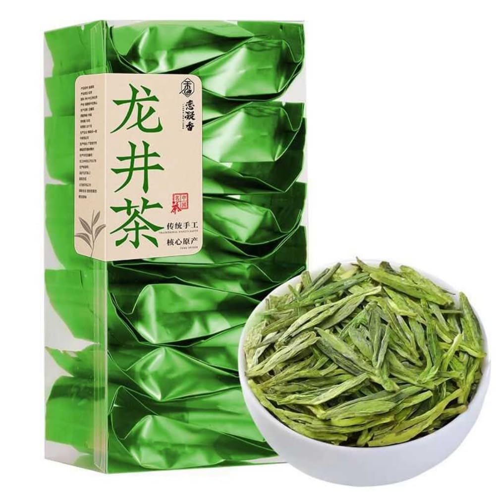100% Natural Chinese Traditional tea 613/(longjing tea) 龙井2025年新茶尝鲜手工采摘绿茶浓香耐泡茶小泡装