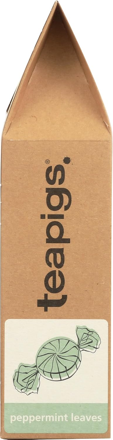 Teapigs Peppermint Leaves Tea Bags Made with Whole Leaves , 15 Count (Pack of 1)