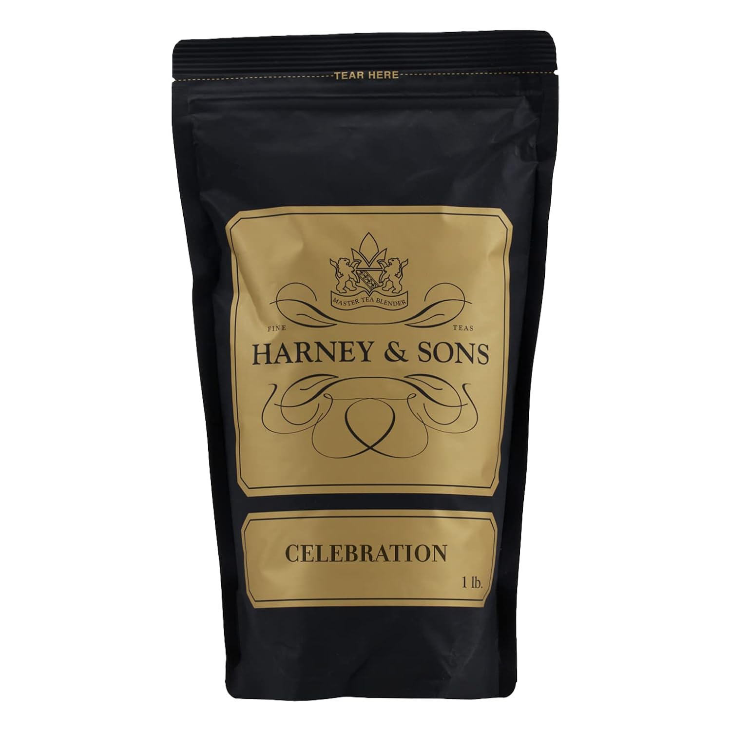 Harney & Sons Celebration Tea, 16 oz loose, Black Yea with Cinnamon, Apricot and Hazelnut flavors