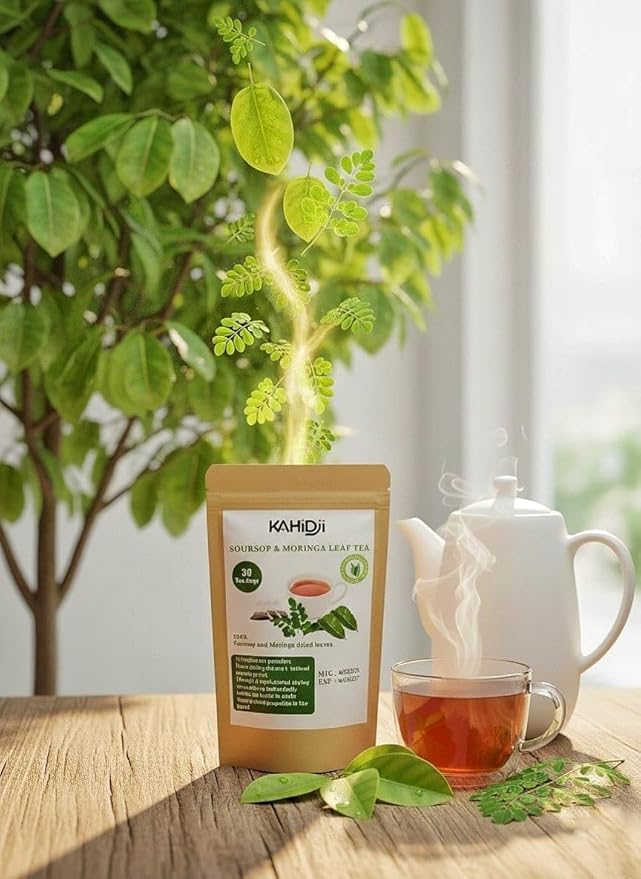 SOURSOP & MORINGA LEAF TEA - 30 teabags