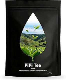 Pipi Tea Oolong,Pipi Oolong Tea, Extra Value 4g*25 Bags Selected Tea Leaves, Cortisol & Calming Tea for Stress Relief, Vegan, Non-GMO (1)