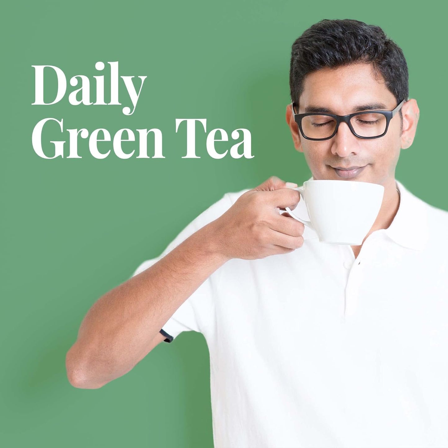 The Republic of Tea - The Peoples Green Tea, 50 Tea Bags, Tin | Gourmet Tea | Caffeinated