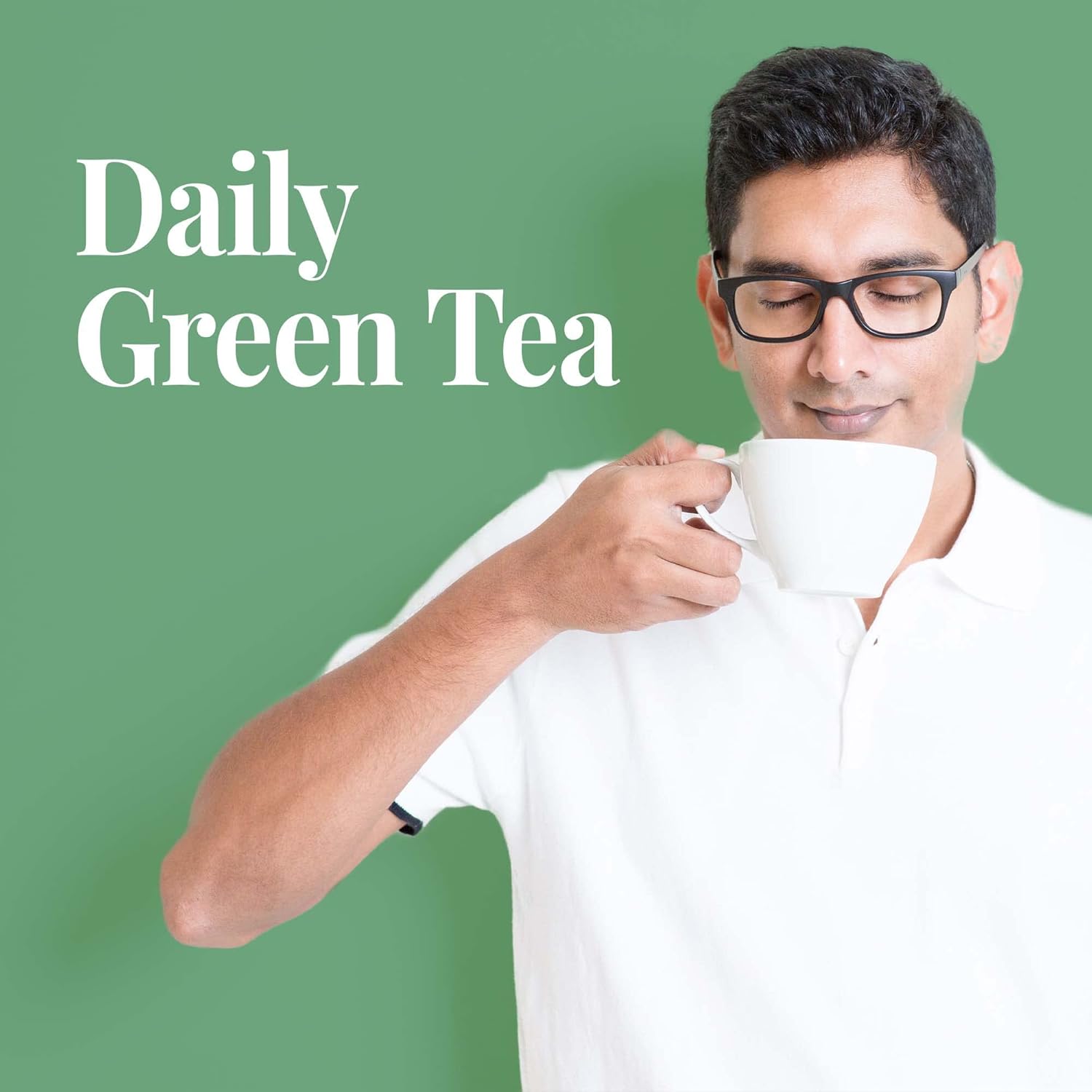 The Republic of Tea - The Peoples Green Tea, 50 Tea Bags, Tin | Gourmet Tea | Caffeinated