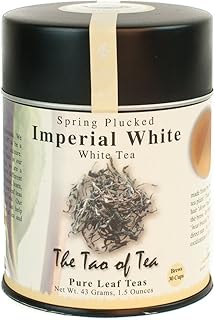 The Tao of Tea, Imperial White Tea, Loose Leaf, 3.5-Ounce Tins (Pack of 2)