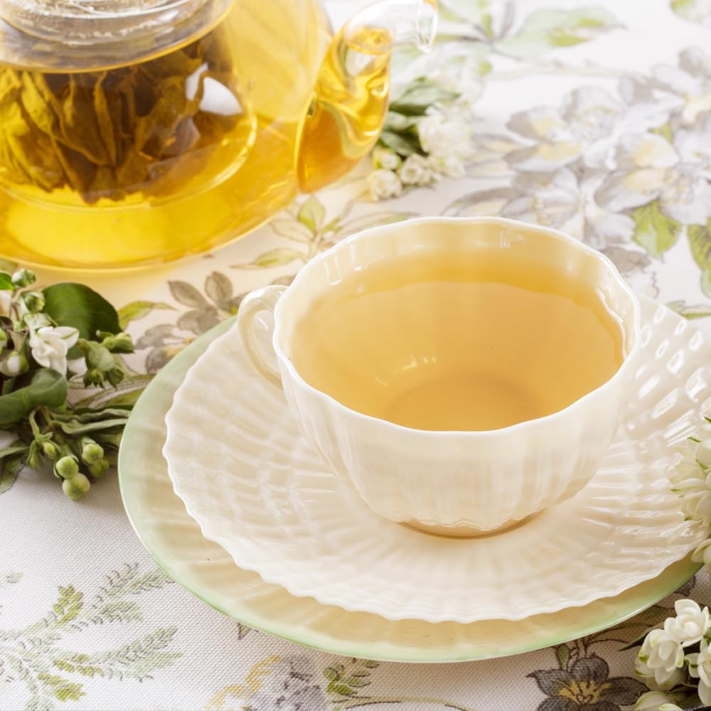 Harney &amp; Sons Dragon Pearl Jasmine Tea Sachets, 50 Count | Hand-rolled jasmine green tea pearls from China. Contains caffeine.