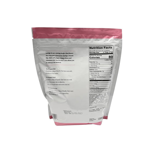 Pacific Chai Vanilla Chai Latte Mix, Instant Chai Tea Latte Powder Drink Mix, Gluten Free, Kosher, Spiced Tea Latte, 3 LB (Pack of 3)