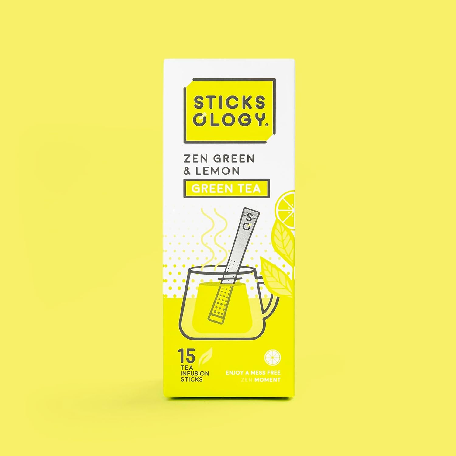 Sticksology Zen Green & Lemon Tea Sticks - Green Tea