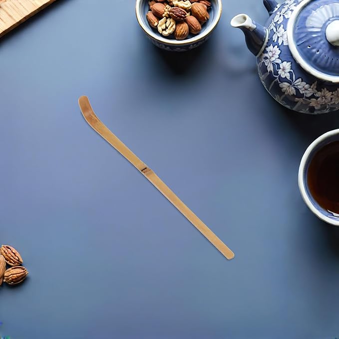 Generic 4pcs Matcha Bamboo Scoop - 7.27'' Traditional Japanese Tea Ceremony Utensil