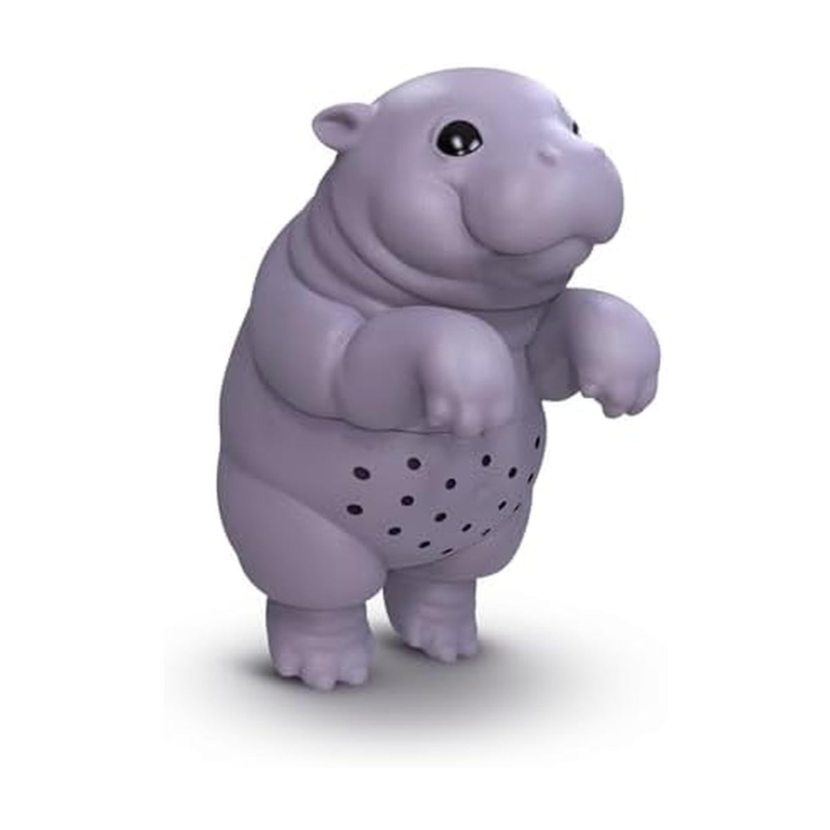 Fred & Friends Genuine Fred SIP'OPOTAMUS Baby Hippo Tea Infuser – Moo Deng Inspired Design - Loose Leaf Tea Strainer
