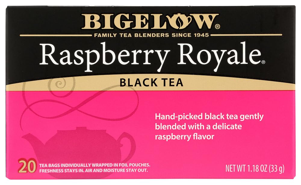 Bigelow Tea Bigelow Raspberry Royale Tea Bags - 20 ct (Pack of 2)