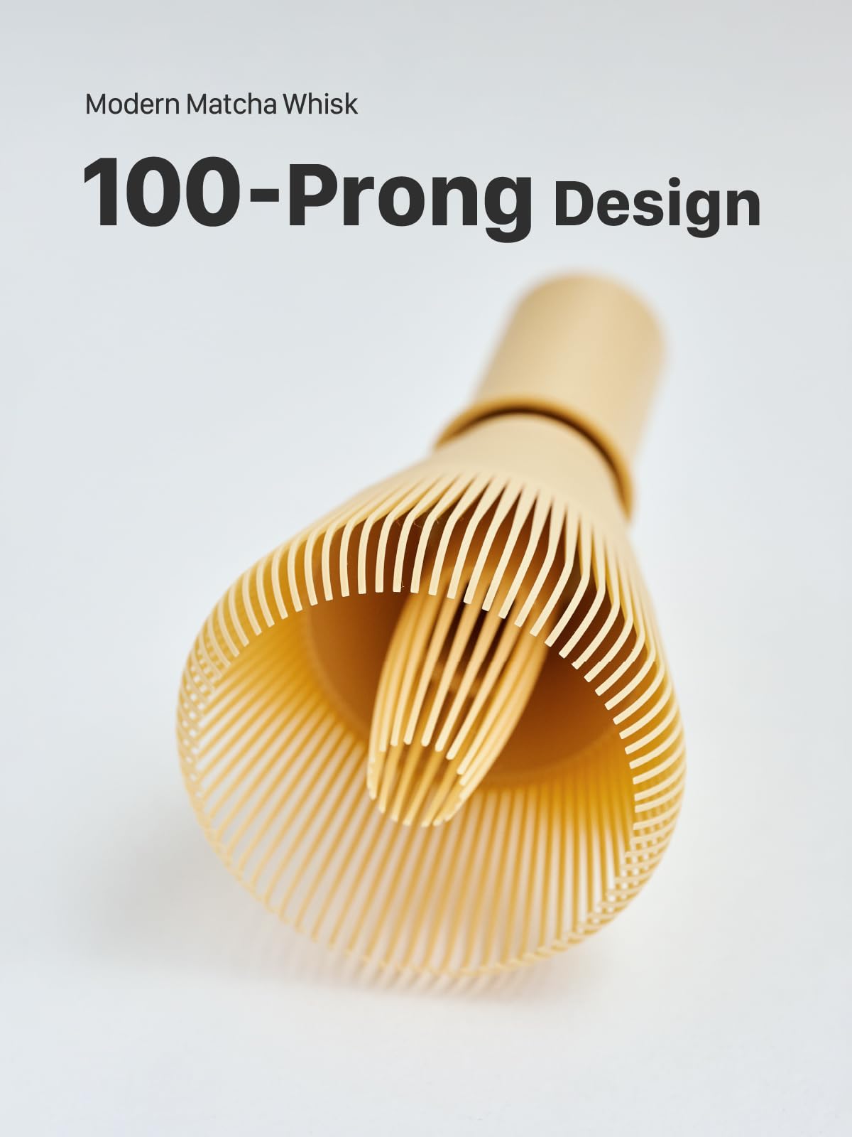 SUITENDO Resin Matcha Whisk Made in Japan - Durable PP Chasen, Bamboo Whisk Alternative for Japanese Tea Ceremony & Daily