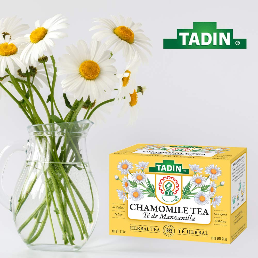 Tadin Manzanilla Chamomile Tea, 24 ct (Pack of 2)