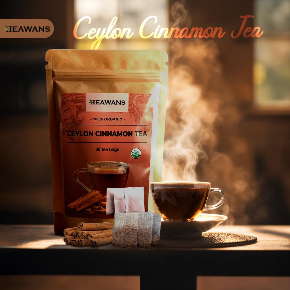 Heawans Organic Ceylon cinnamon Tea Bags