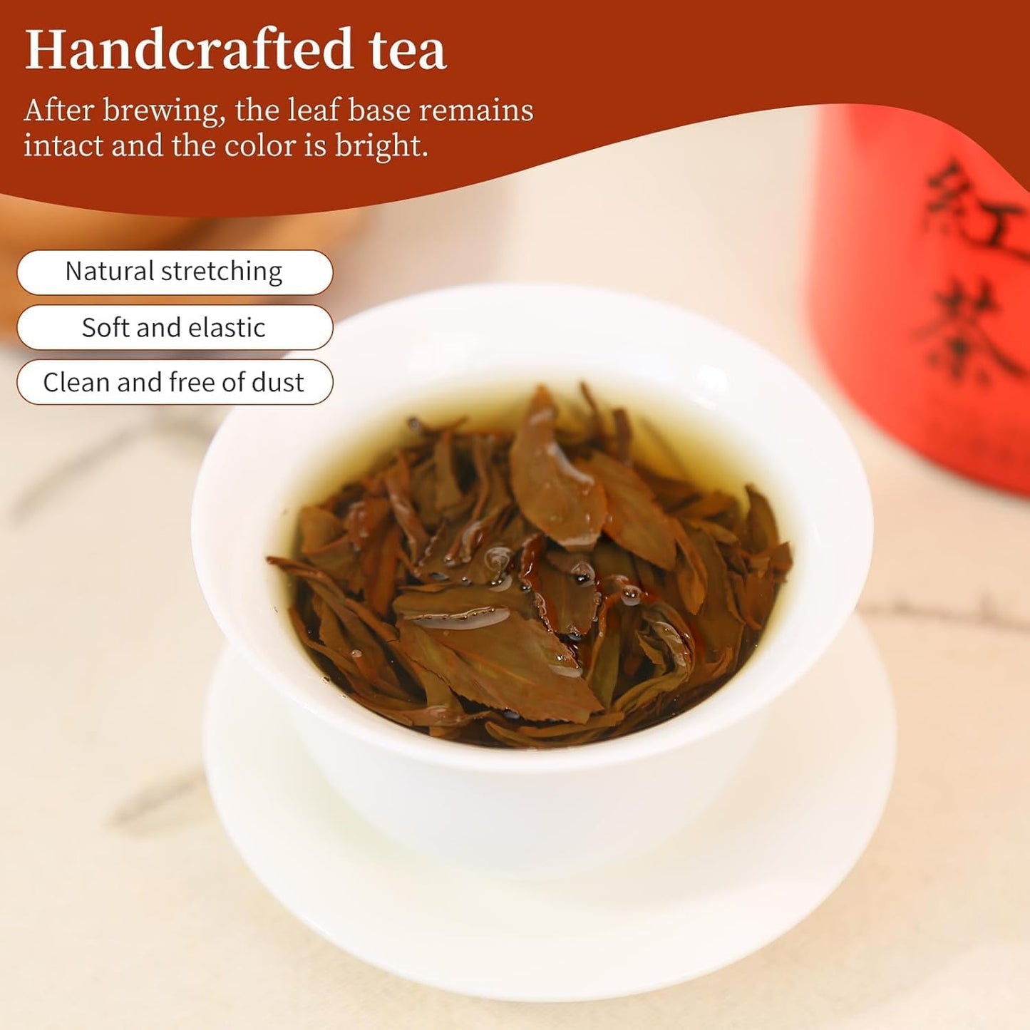 XIXICHA Taiwan Black Tea Loose Leaf, Full-Bodied &amp; Smooth, Rich in Flavor, Naturally Sweet, Sun Moon Lake High Mountain Black Tea 100g /3.5oz（80 cups）台湾红茶 蜜香高山茶