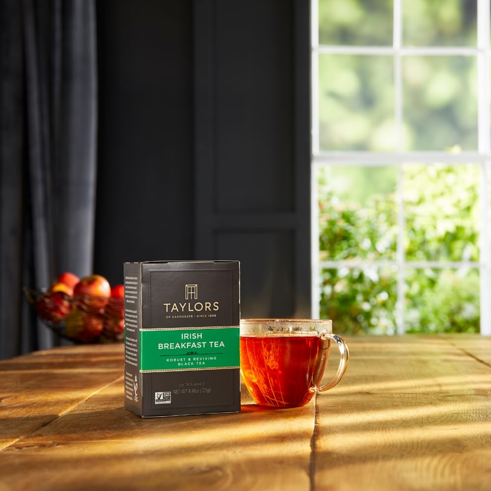 TAYLORS OF HARROGATE Irish Breakfast Tea, 50 CT